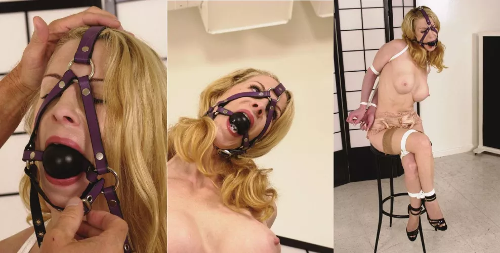 Eden is rocking this harness ballgag quite well... by MonoGlover