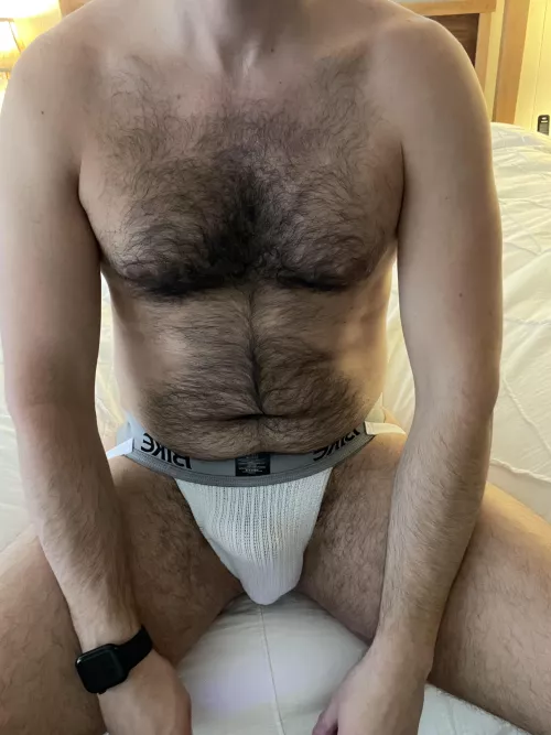 Enough hair to keep me warm this winter by tightywhitiesbro91