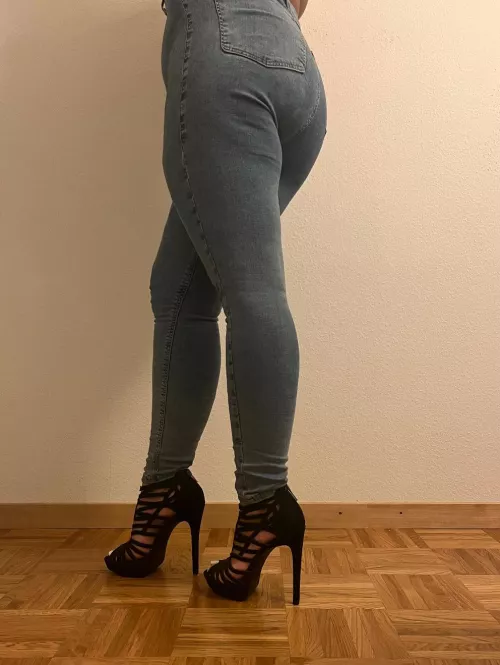 Heels & jeans ✨ by Yourfetchylittlefeet
