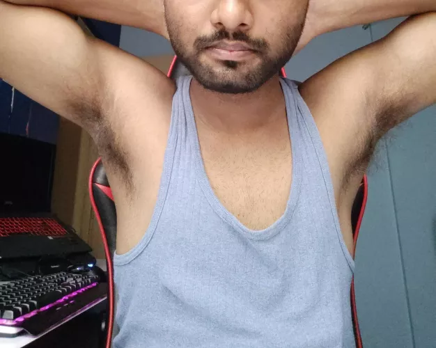 I am in love with my hairy armpits  by xVigilantKnight