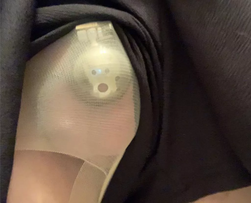 I hope they don’t see under my skirt at game night 😉 posted by locked_gock