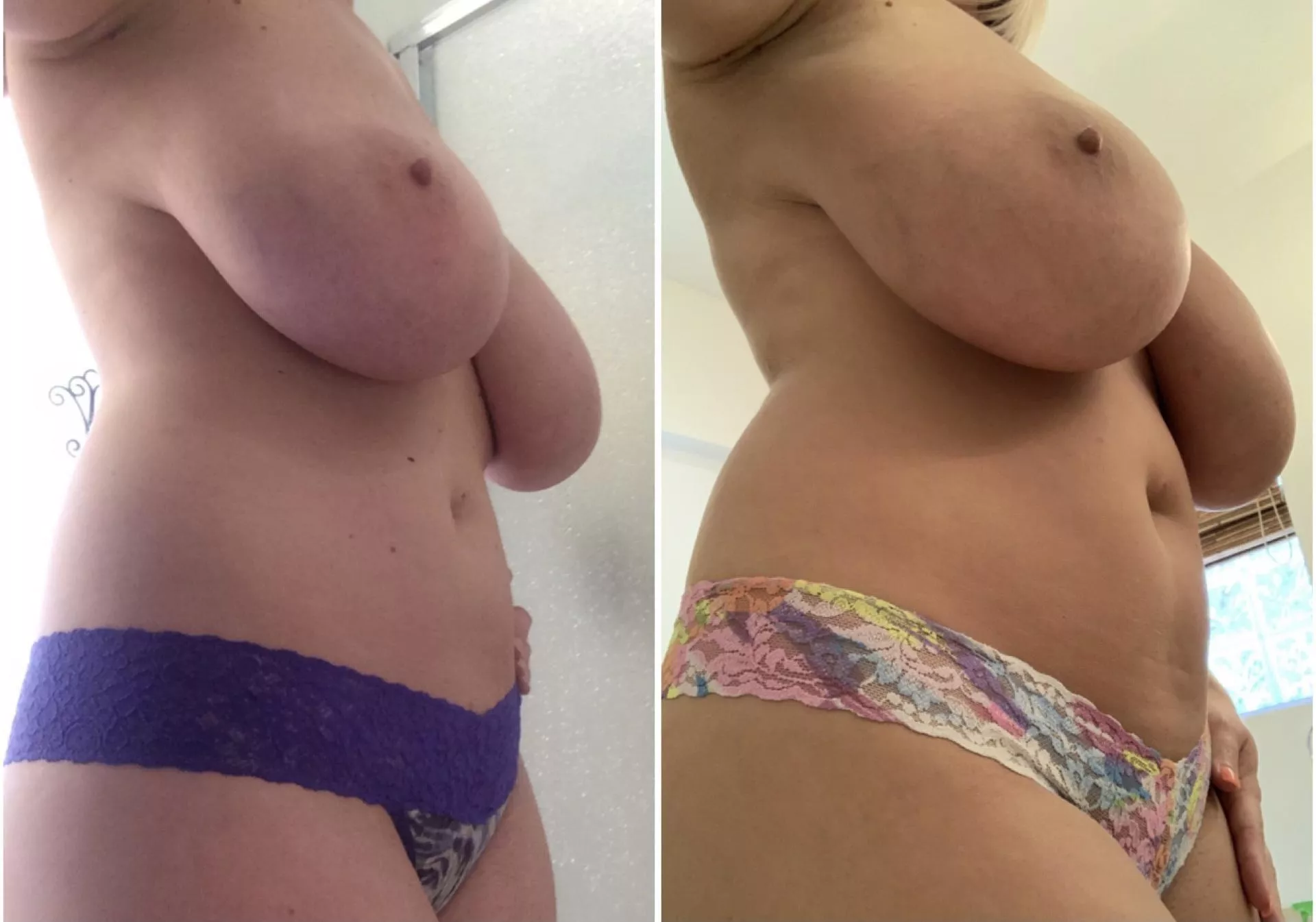 I went from a 32H (Left) to a 32J (Right)… posted by my_vice_is_back