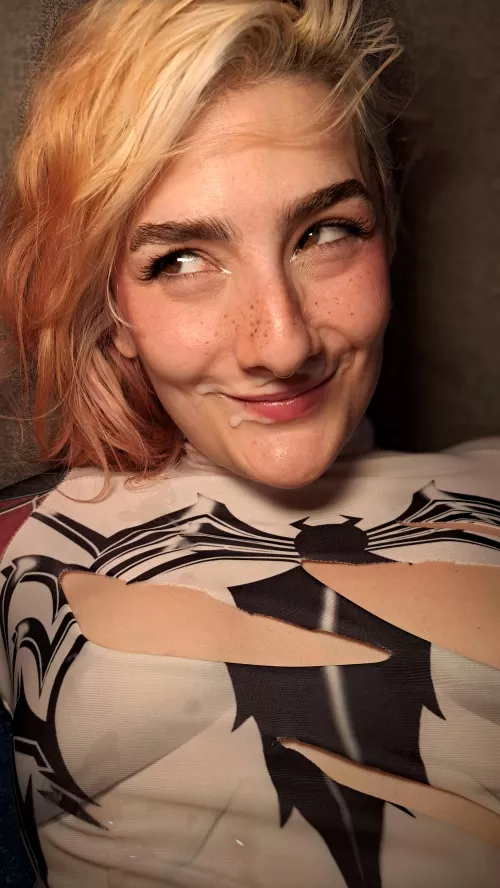 I'm Just Your Friendly Neighborhood Cumslut  by cpl420