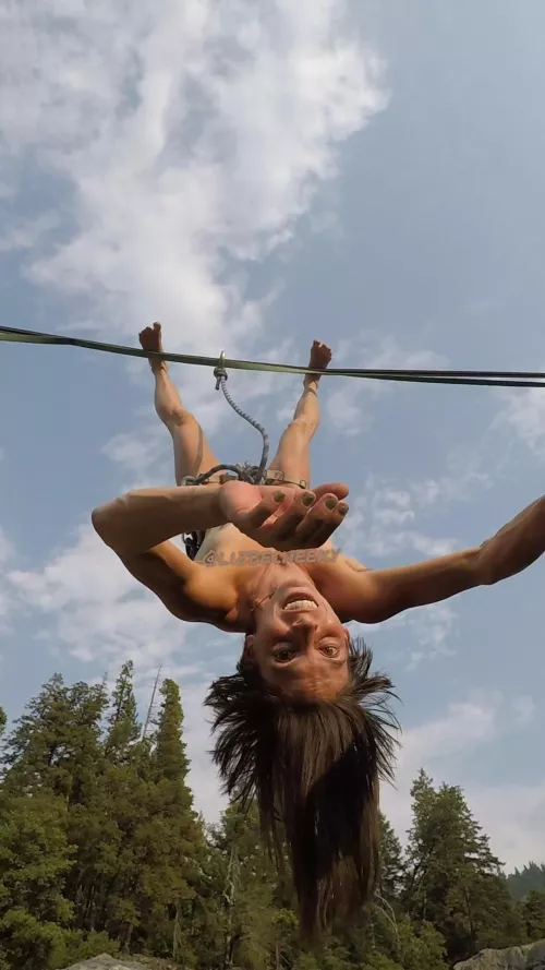 Just hanging around 🙃🥰 by LizBeCheeky