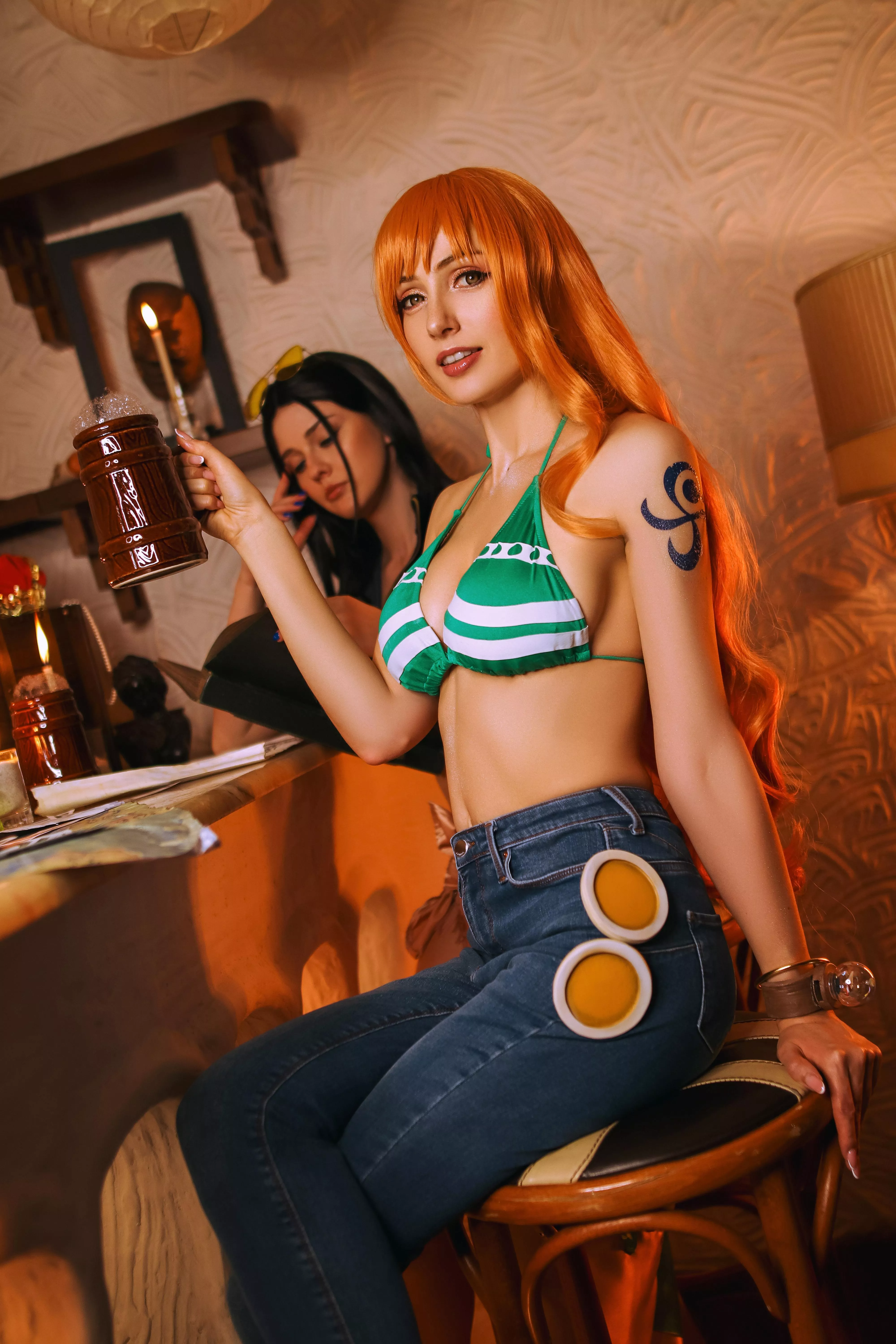 Nami from One Piece cosplay by BellatrixAiden posted by bellatrix_aiden
