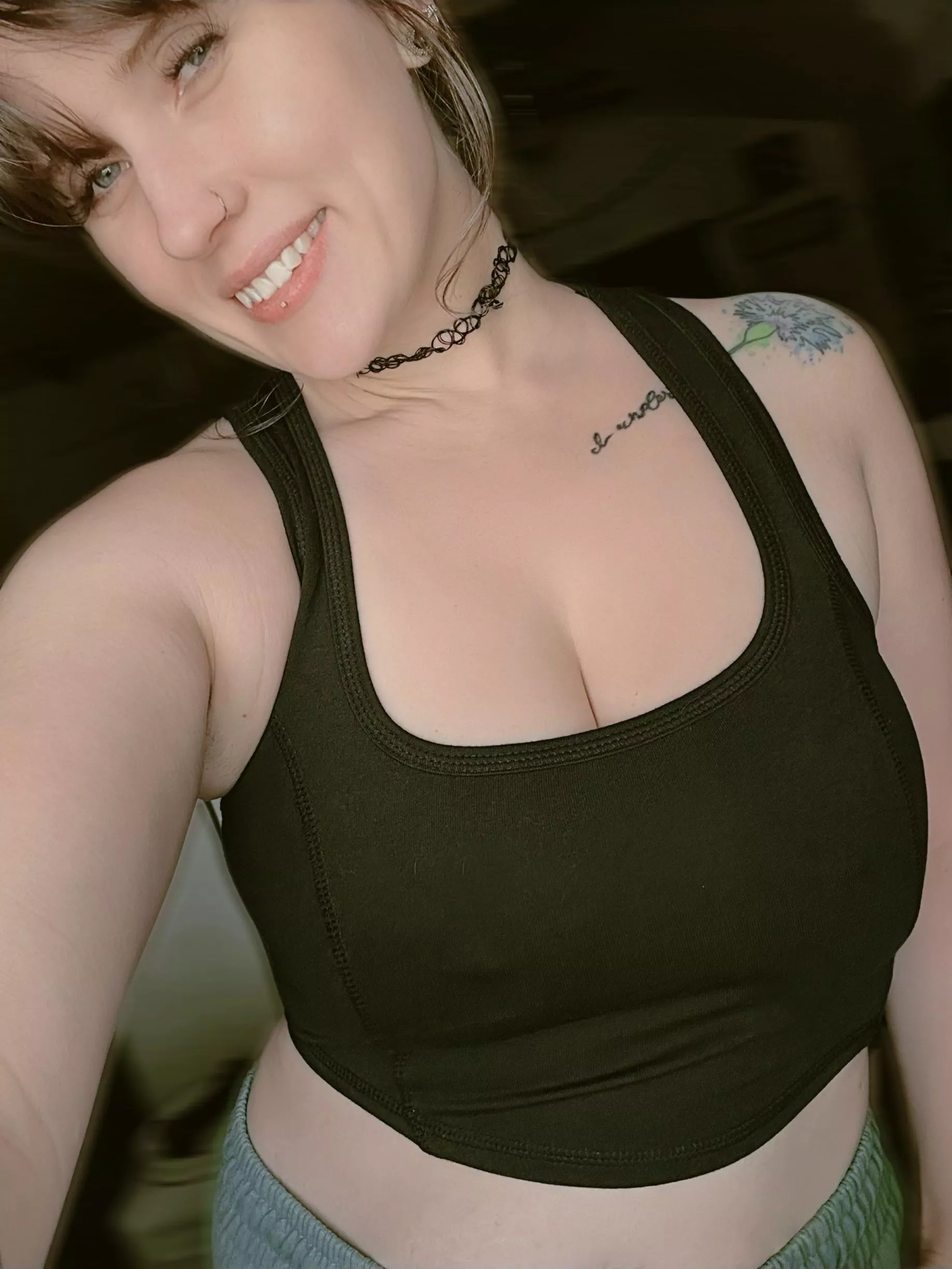 Oh, just a no makeup selfie as comfy as can be  posted by LaneyFairy