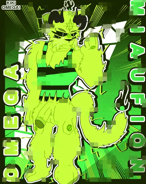 OMEGA MIAUFION/INCUBO TRANSFORMATION (By me: BullshitFurry2) by AFuckingHornyUser