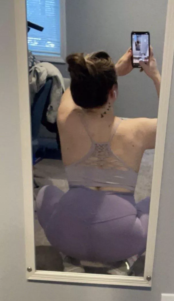 Post workout stretches are important  posted by CougarMarie