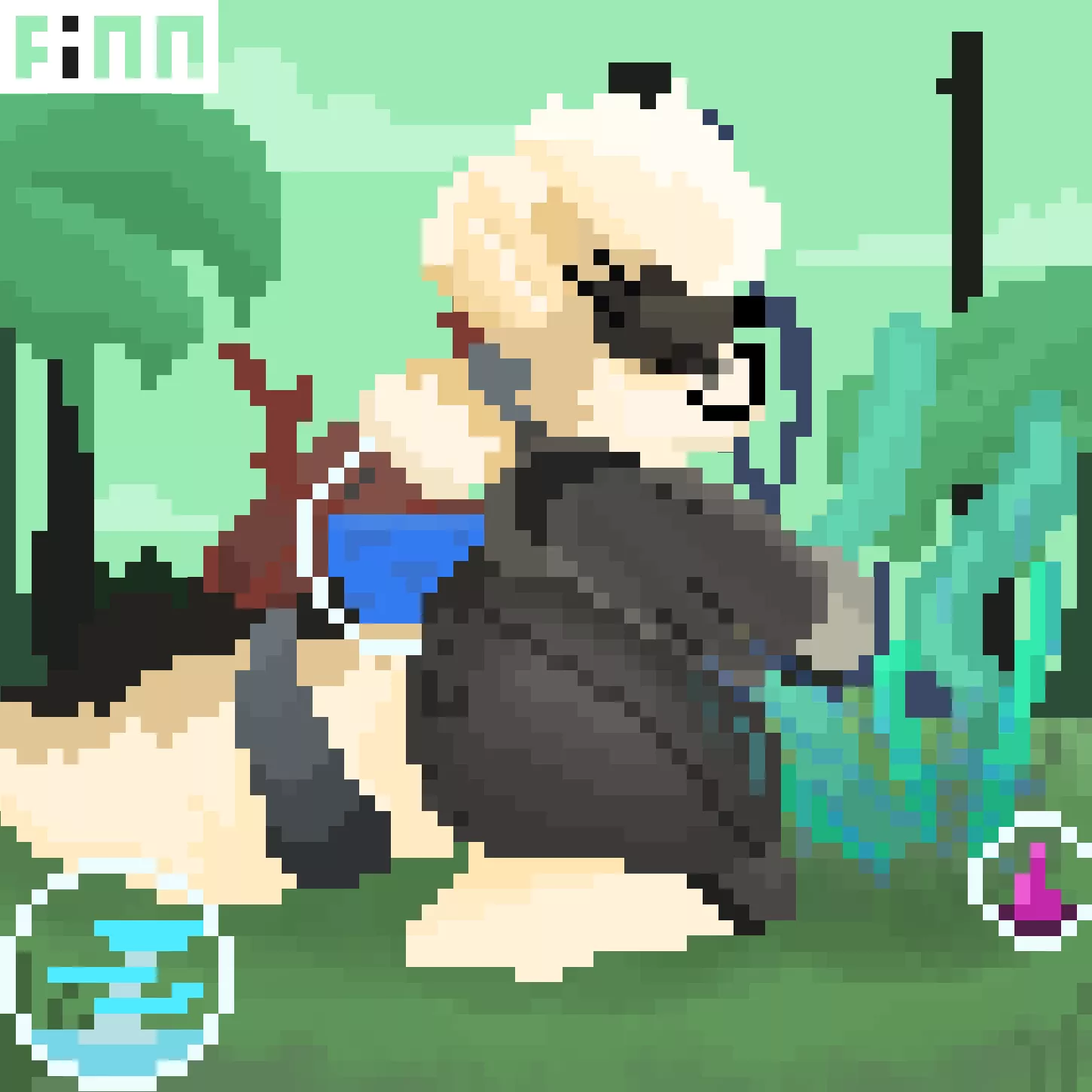 Private garden posted by Finnigan-roverfield