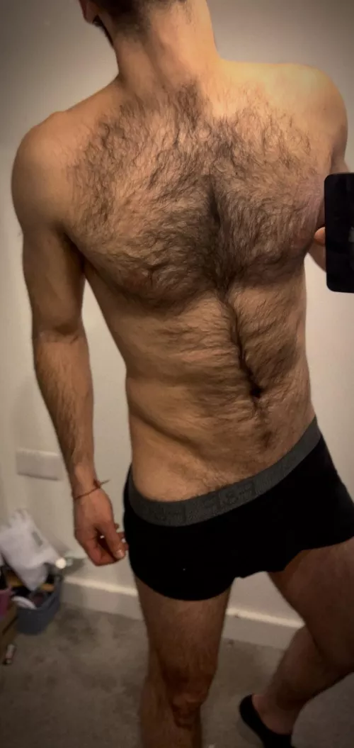 Rub around my chest hairs with your face. by Viprogue