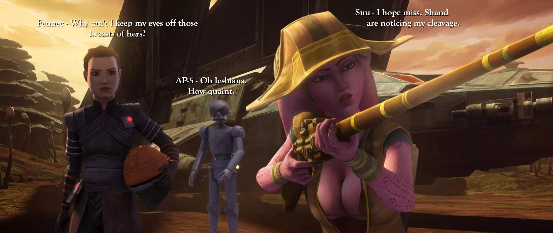 Suu Lawquane, Fennec Shand, AP-5 - A joint mission. (Rastifan) posted by Rastifan