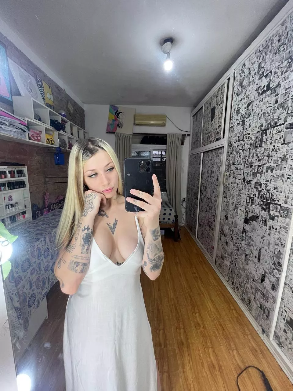 What would you do if you see me in this dress? posted by cooperationapples