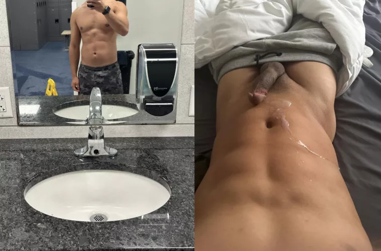 What you see at the gym vs what you see when you bring me home 😈💦 by FratBrosBenefits