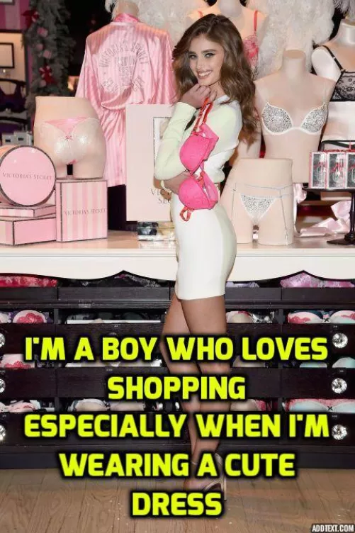 A sissy loves shopping for lingerie in person. by LittleSissyLexi6