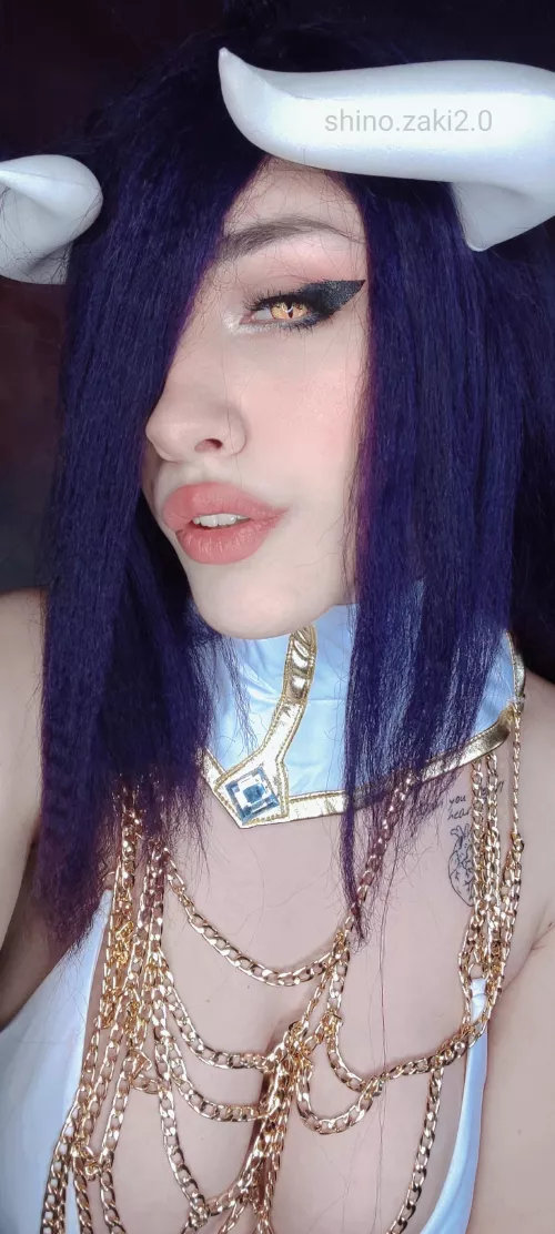 Albedo from Overlord by Shino Zaki  by shino_zaki