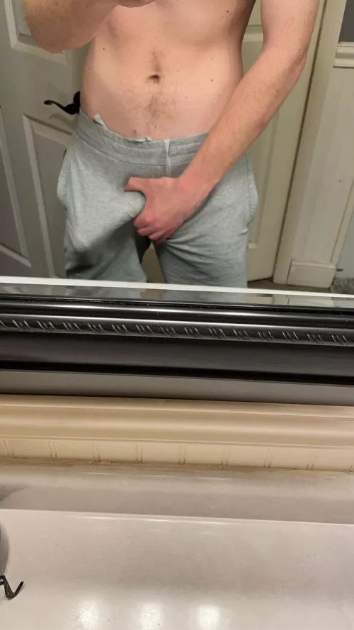 Are grey sweat pants allowed in here? Dms open by MuchTemperature6849