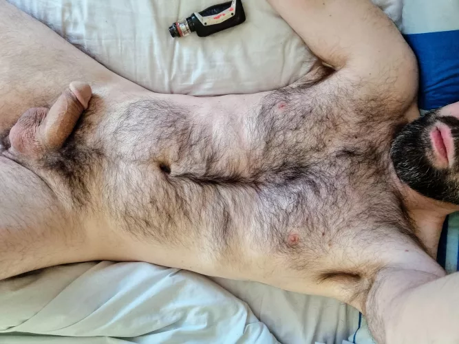 Chilling in bed. Would you join me? by highlandboy74