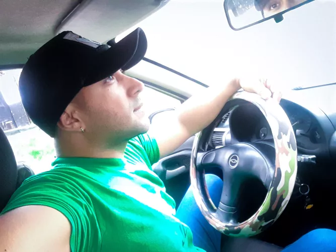 Hello, would you like to go for a walk for a while? by rikipers