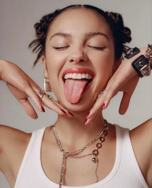 I cannot take Olivia Rodrigo out of my dirty mind. Let's goon for her! by famouslostworlds