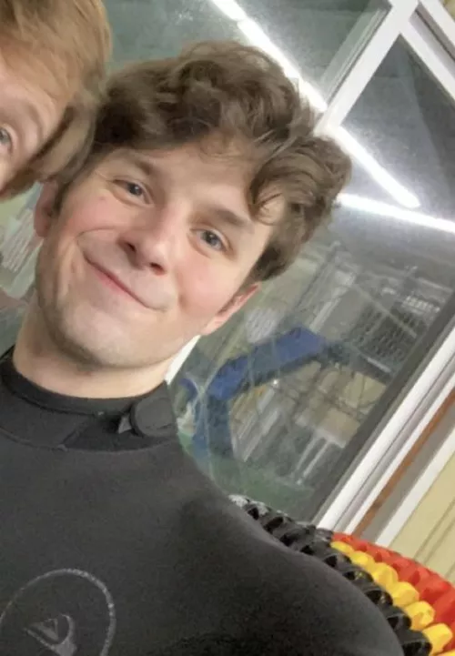 Me during my scuba diving classes. How’s everyone today ? :) by preppy_skip