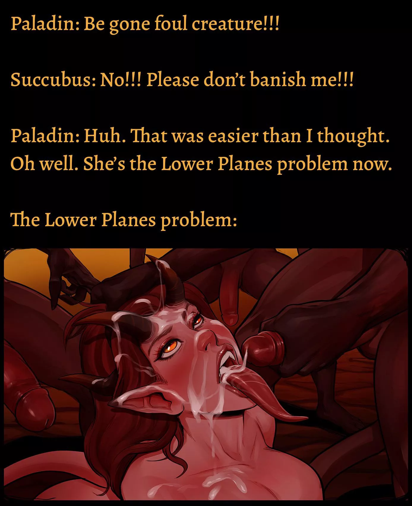 Now imagine they come back to stalk you.  Art by Cherry-Gig posted by ServingwithTG