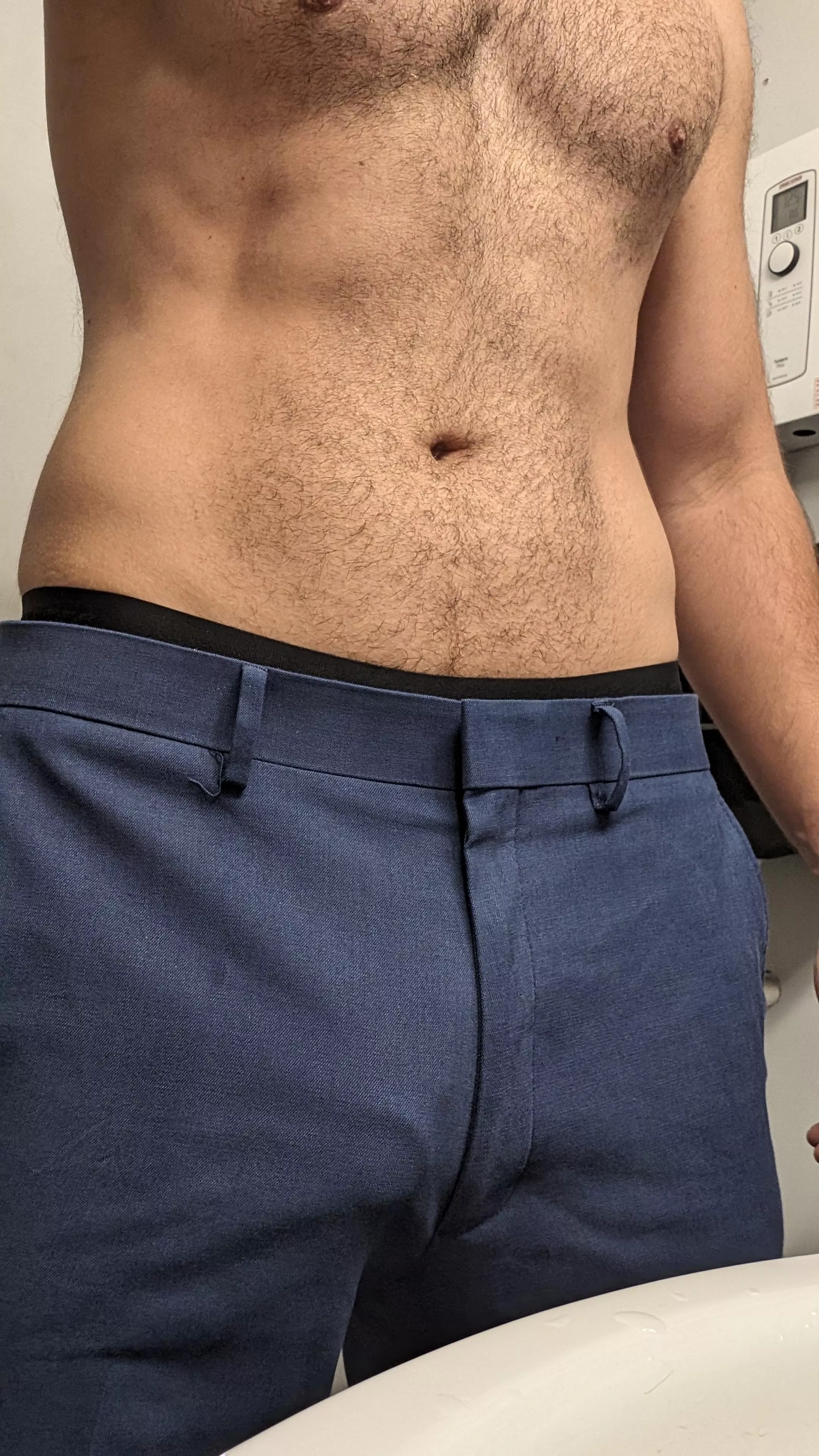 Probably shouldn't go to work like this posted by ThrowAwayYepMmhmm