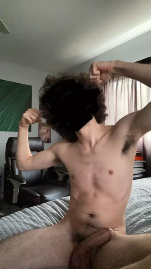 Skinny guy with some hairy pits by Peaceful-Chaos2098