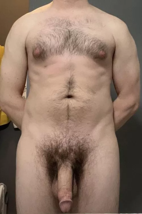 Someone make this hairy cock hard [30] by Heretor8u