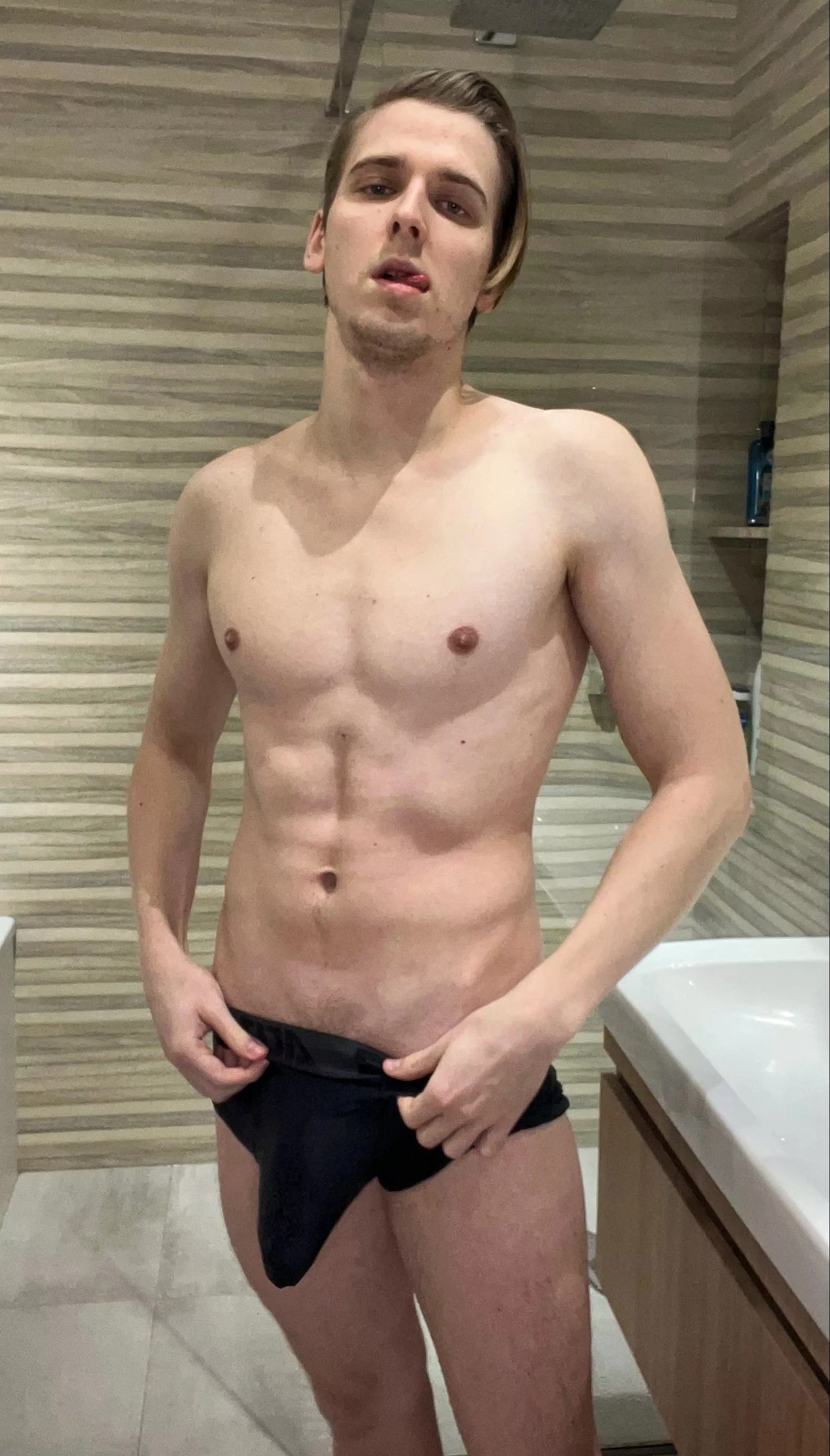 Something is showing... posted by TeasingLion