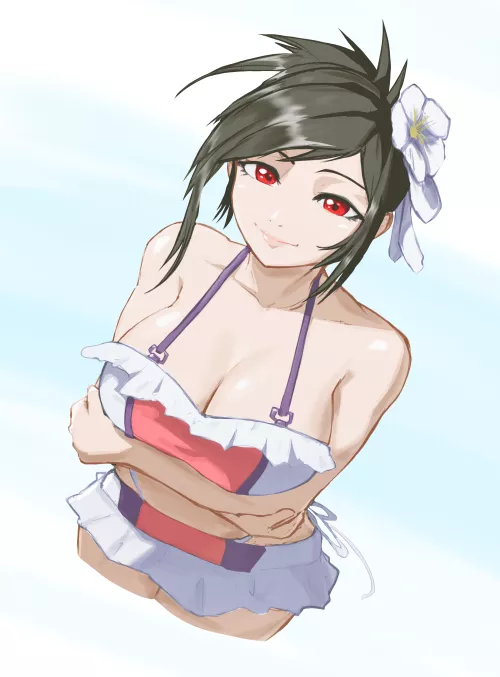 Swimsuit Tifa by @yodogama by yodokogon