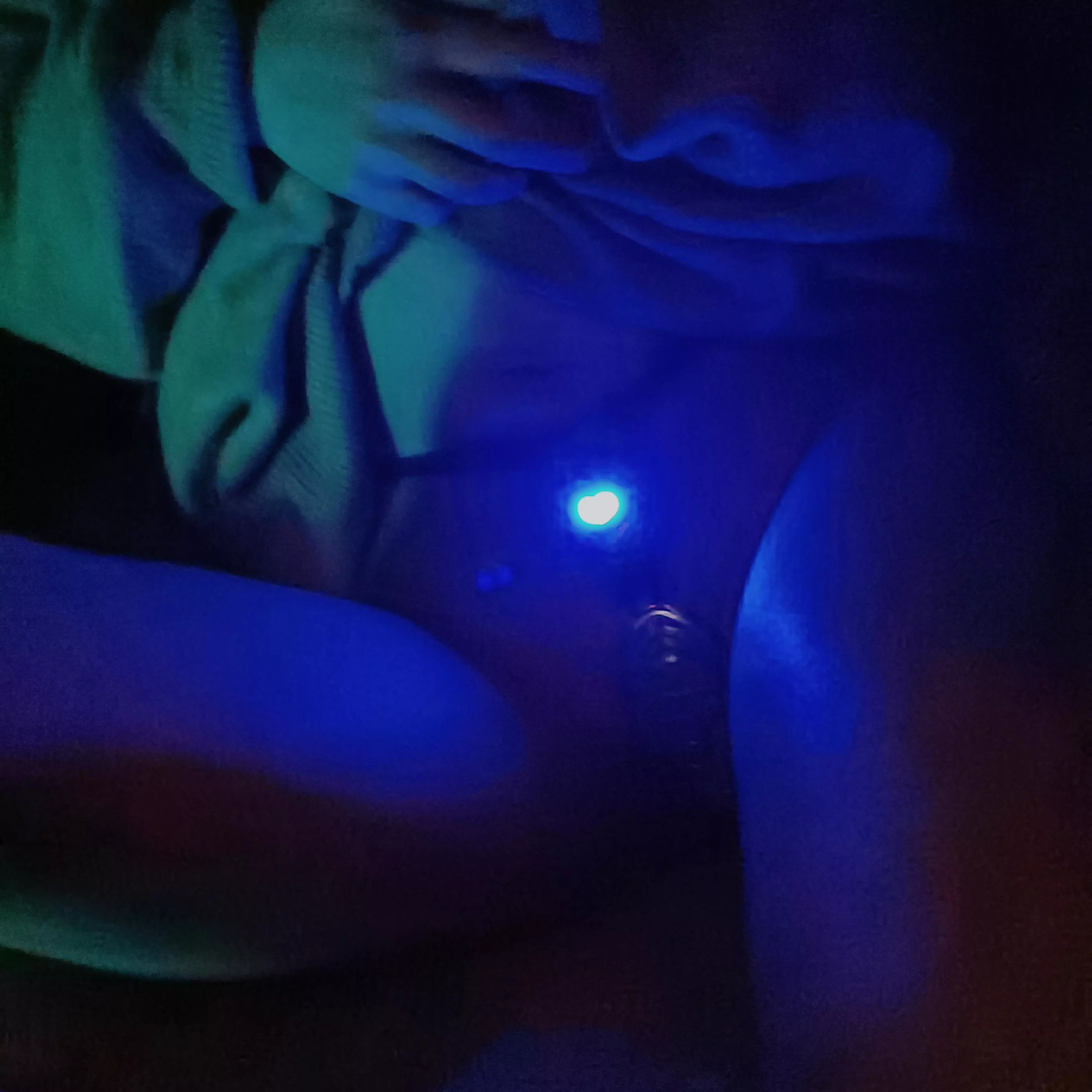 When I lift up my skirt, will the locks that light up really make you smile? posted by YokoNex