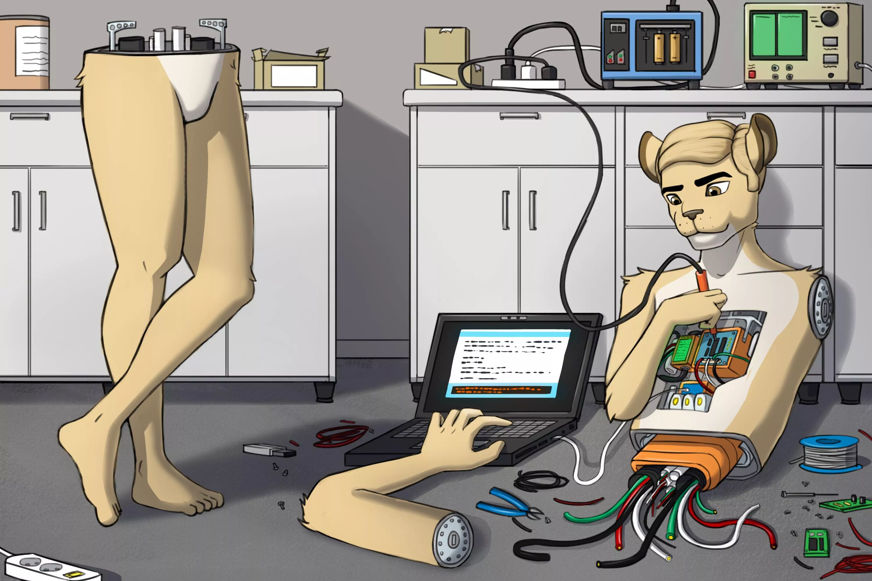 Barry Undergoing Maintenance posted by artlastfirst