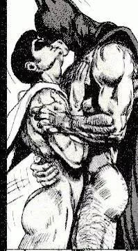 Batman & Robin. The iconic Dom-Sub duo (Artist unknown) posted by KSB353