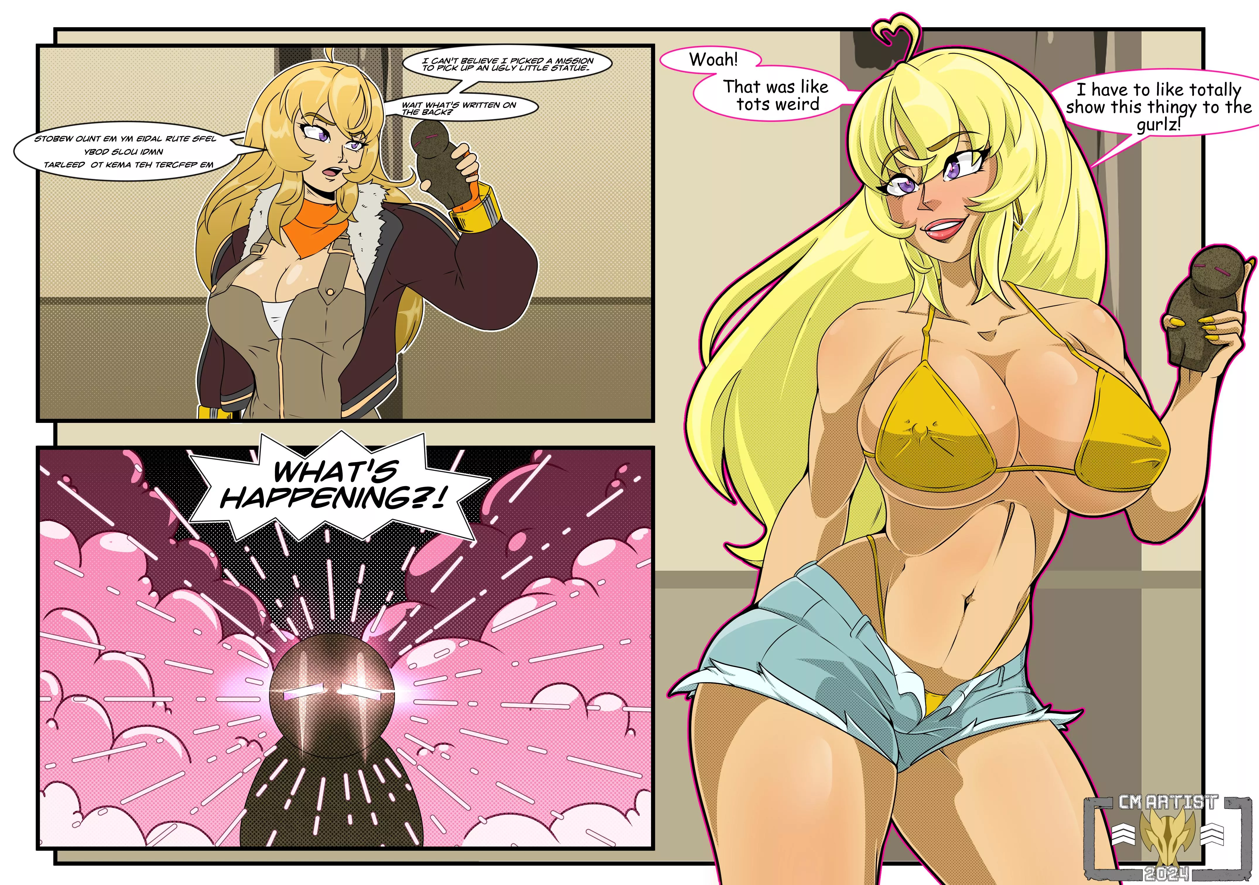 Bimbofied (CM_Artist) posted by CM_Artist