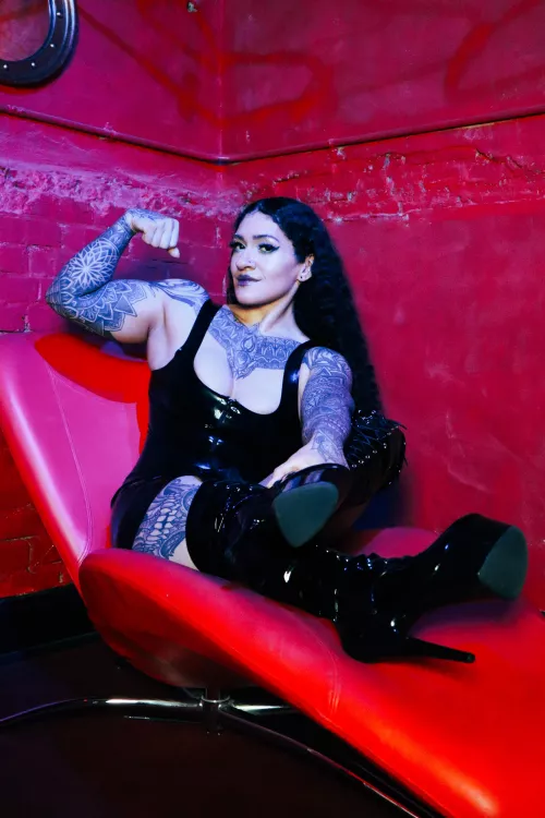 Black latex is a forever kind of love by XliahArachne