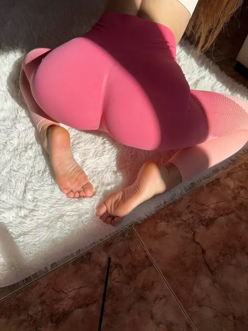 Don't mind me, just doing morning exercises by ur_sexy_milf