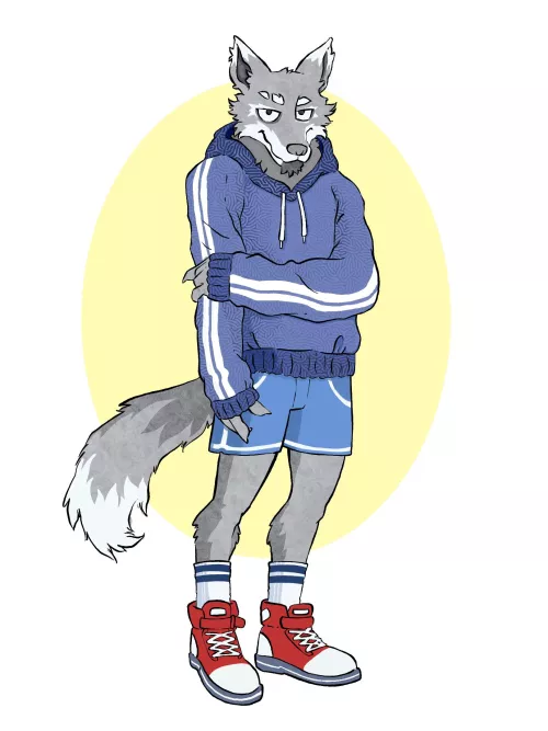 Finally finished... now Silver is more presentable  by silverwolf_3D