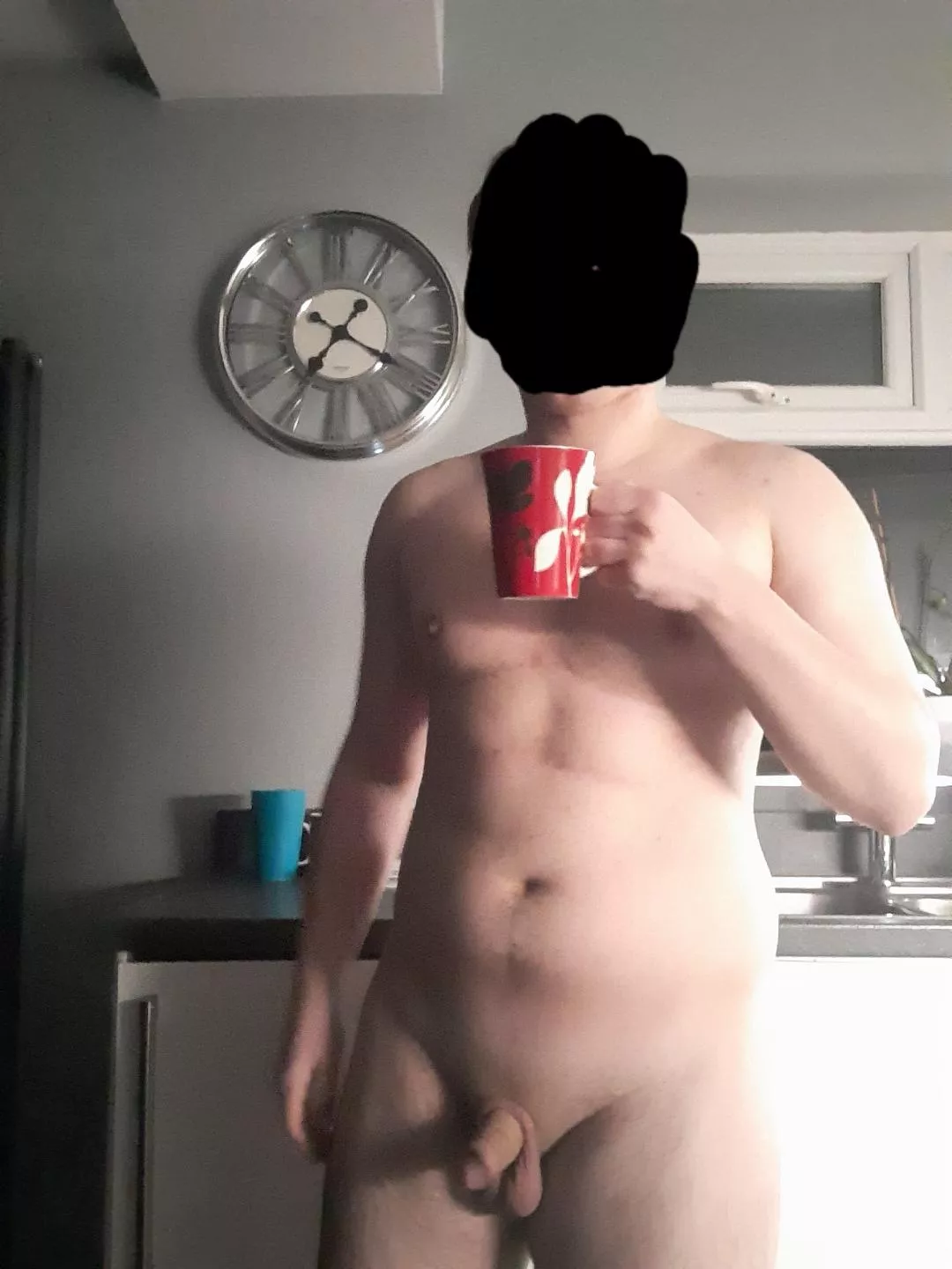 having a nice cup of coffee, the right way, after a long day. posted by Maxtc-245