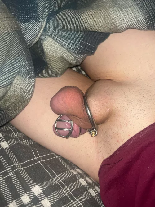 Having trouble not giving in and uncaging to stroke 🥺🥺 by 7eag