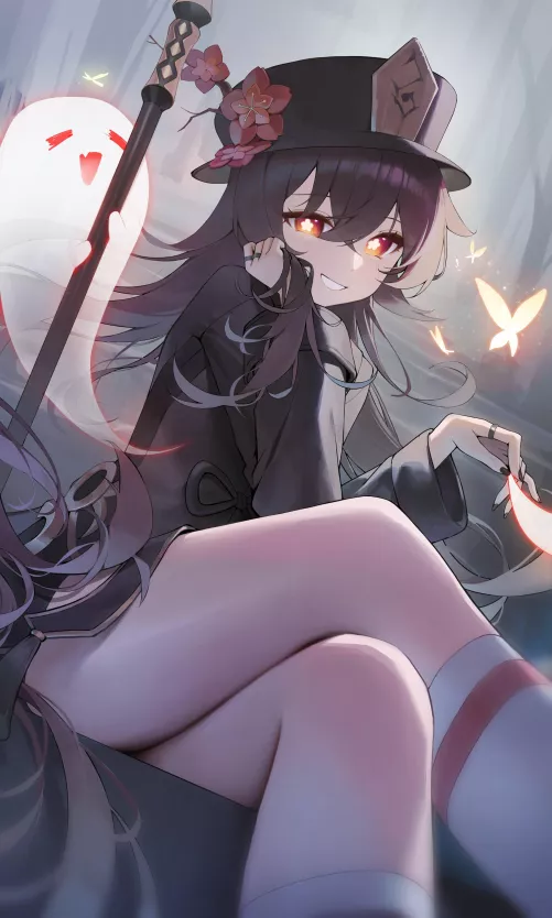 Hu Tao [Genshin Impact] by CheetahSperm18