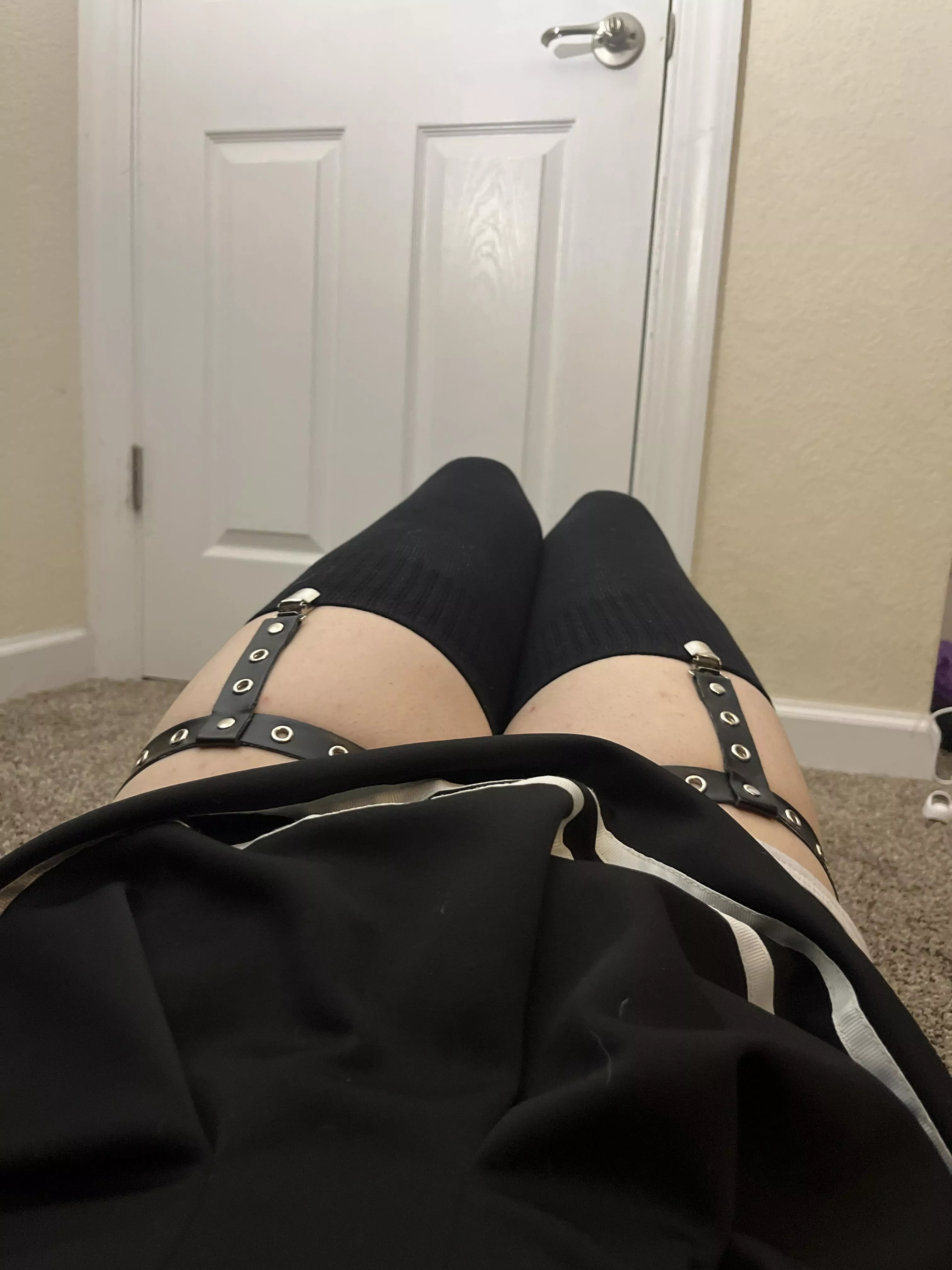 I love my black socks :3 posted by Somewhat-Feminine