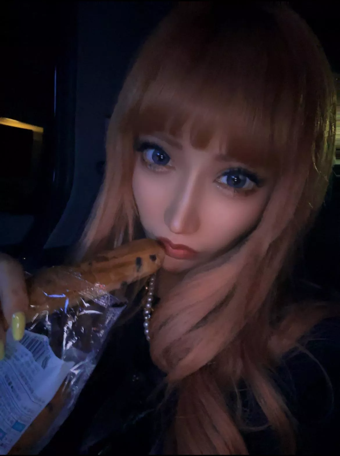 Newest look with reddish hair posted by JAVFansadmin