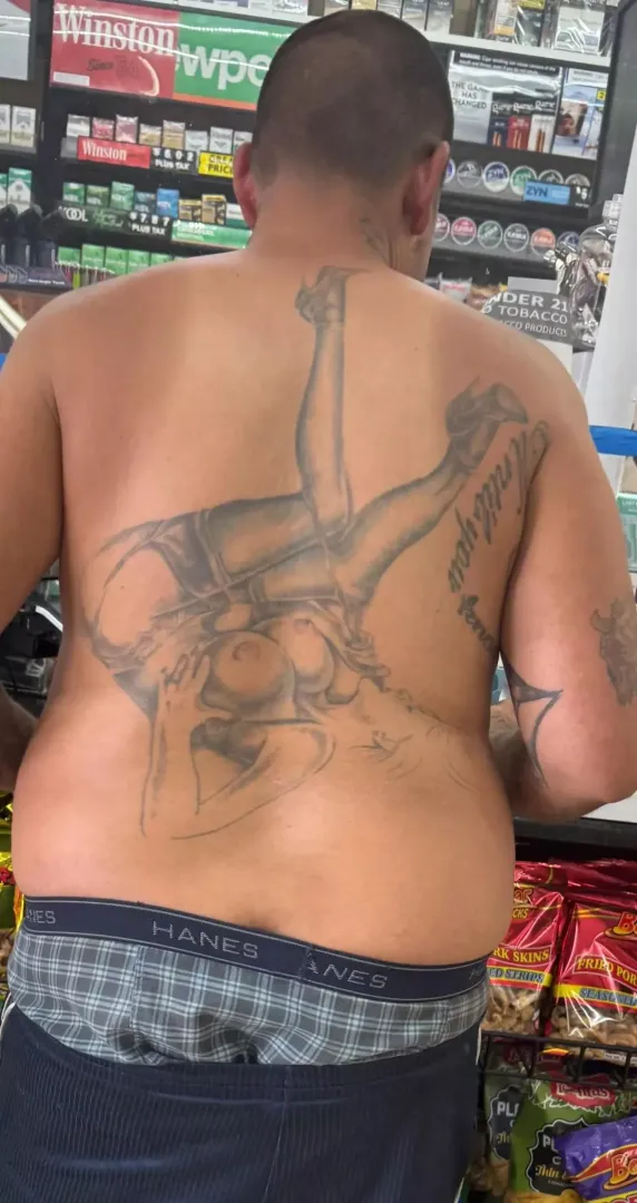 Nice tat man by Deathrider66