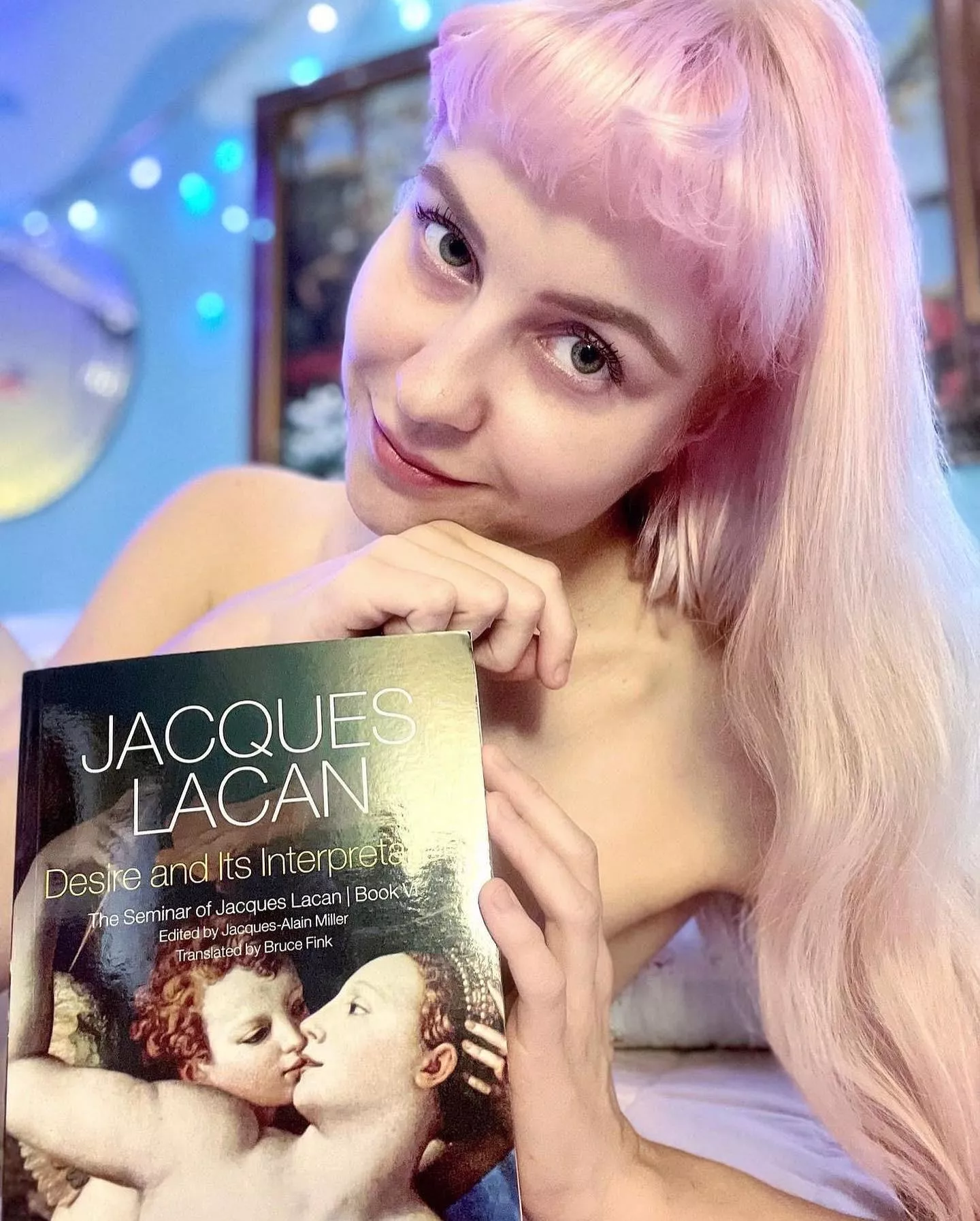 No big plans tonight, just reading some Lacan in the nude posted by TeslaPrincess69