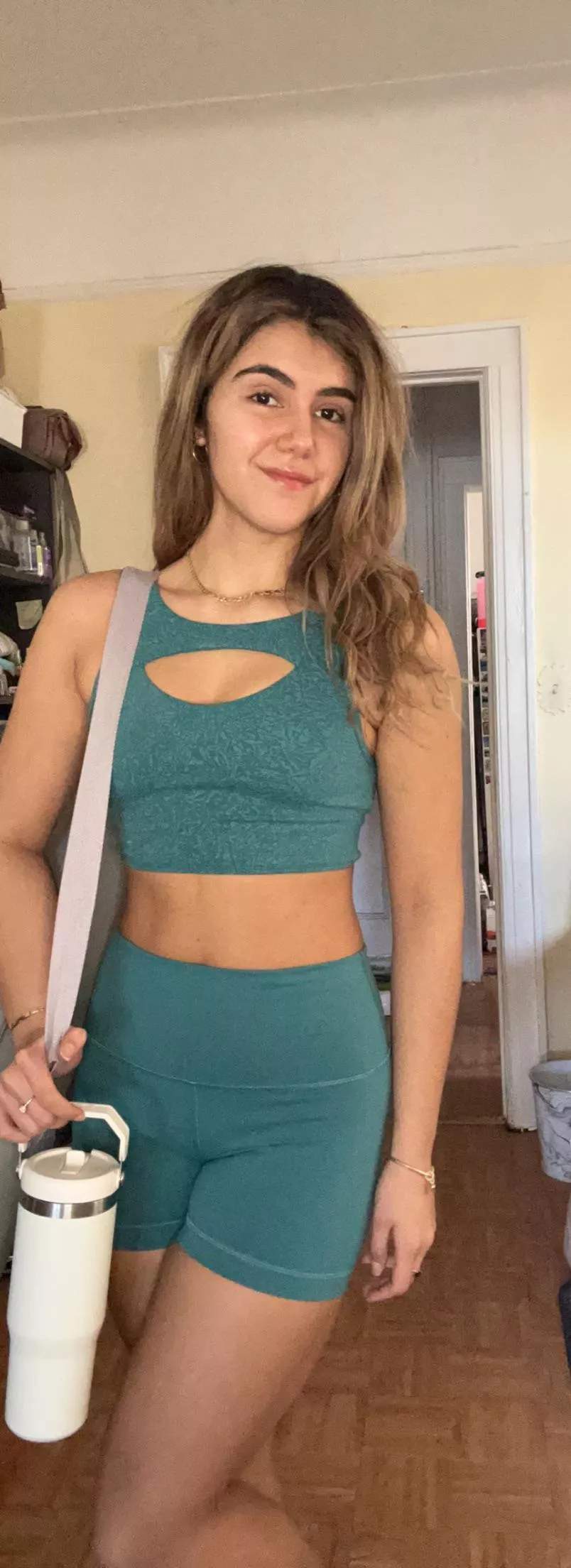 Off to the gym posted by ripemangobaby