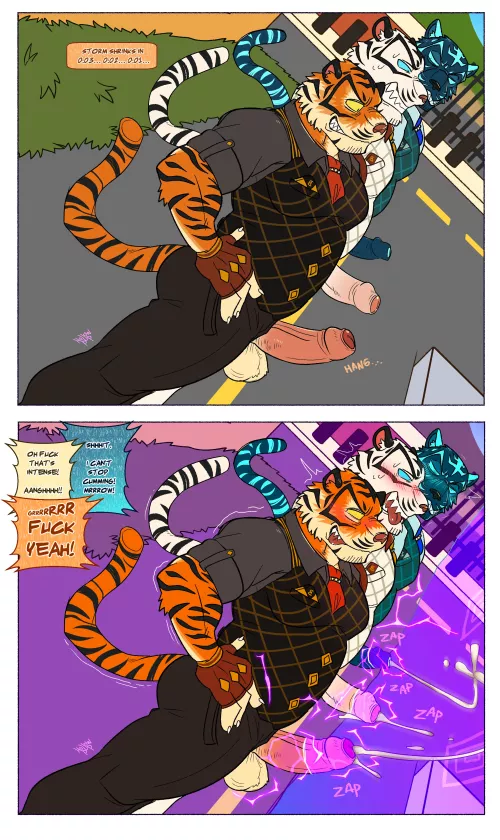 Oscar in the Storm (hollowpup) by DL2828