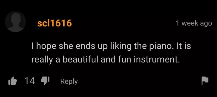 Piano posted by ysekka