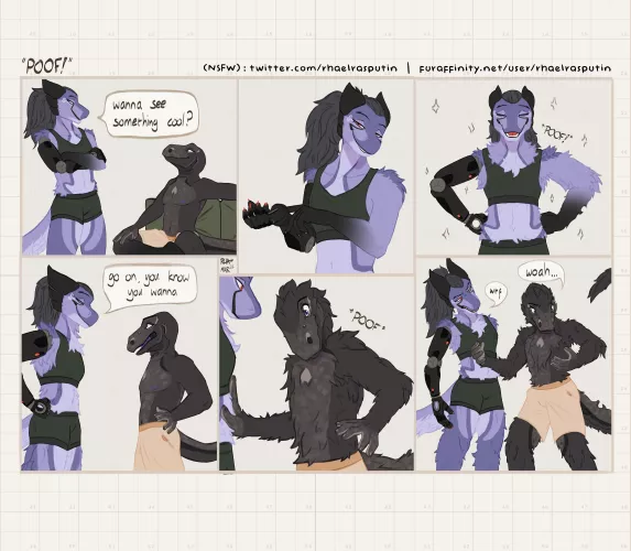 Poof! (Art by Me) by RhaelRhaelRasputin