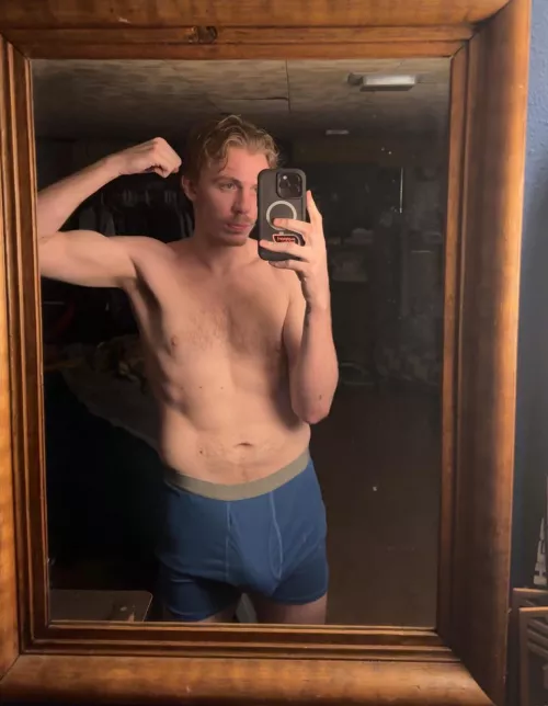 post workout, feelin good by loadedforbear097