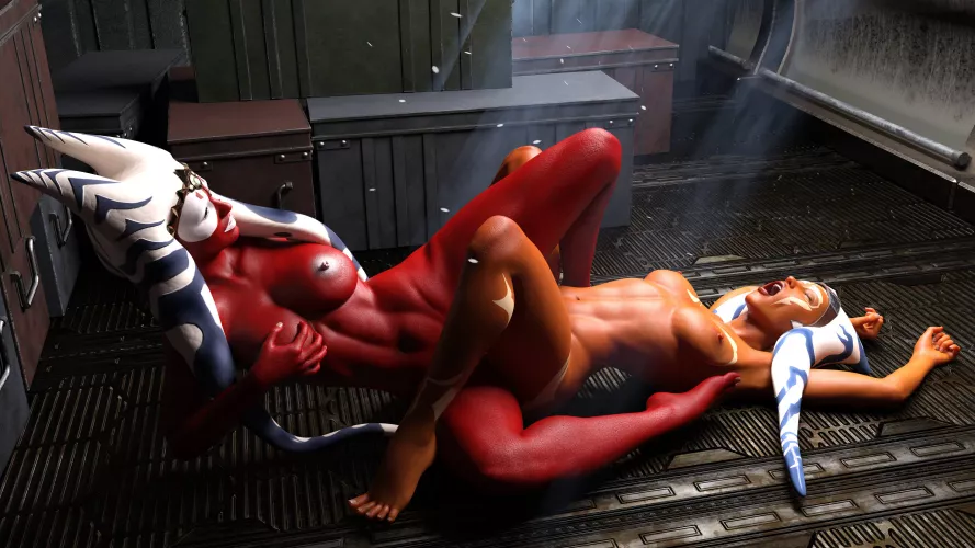 Shaak Ti & Ahsoka (DrinkerofSkies)  by Kyoto709